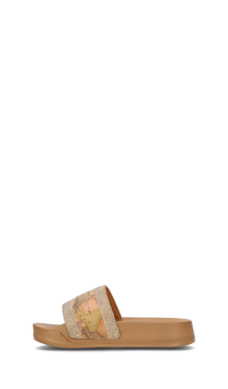 ALVIERO MARTINI Ciabatta ragazza beige