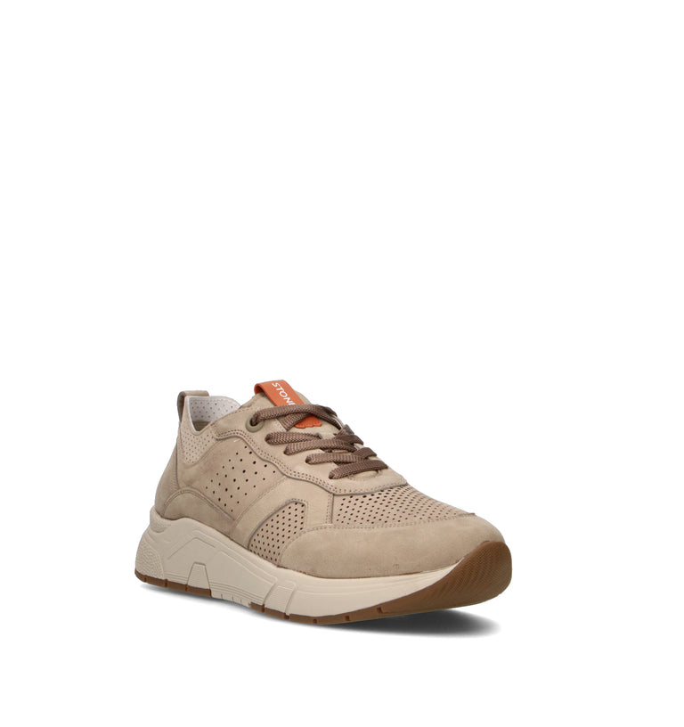 STONEFLY Sneaker uomo beige in nabuk