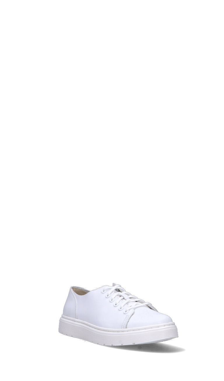 DR. MARTENS Stringata uomo bianca in pelle