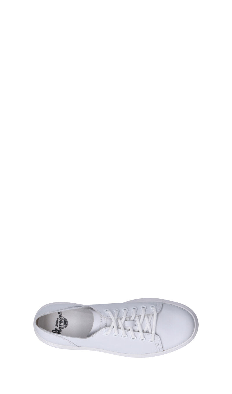 DR. MARTENS Stringata uomo bianca in pelle