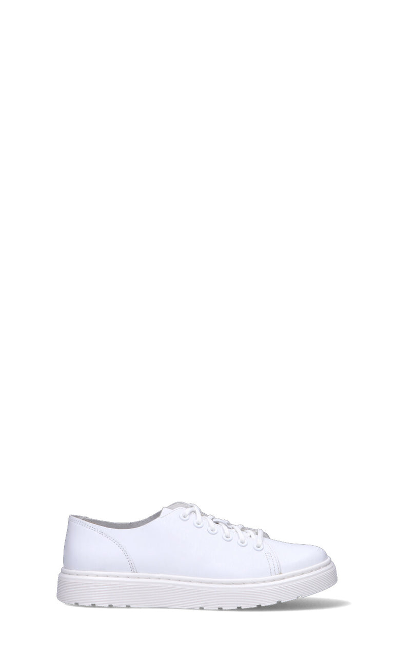 DR. MARTENS Stringata uomo bianca in pelle
