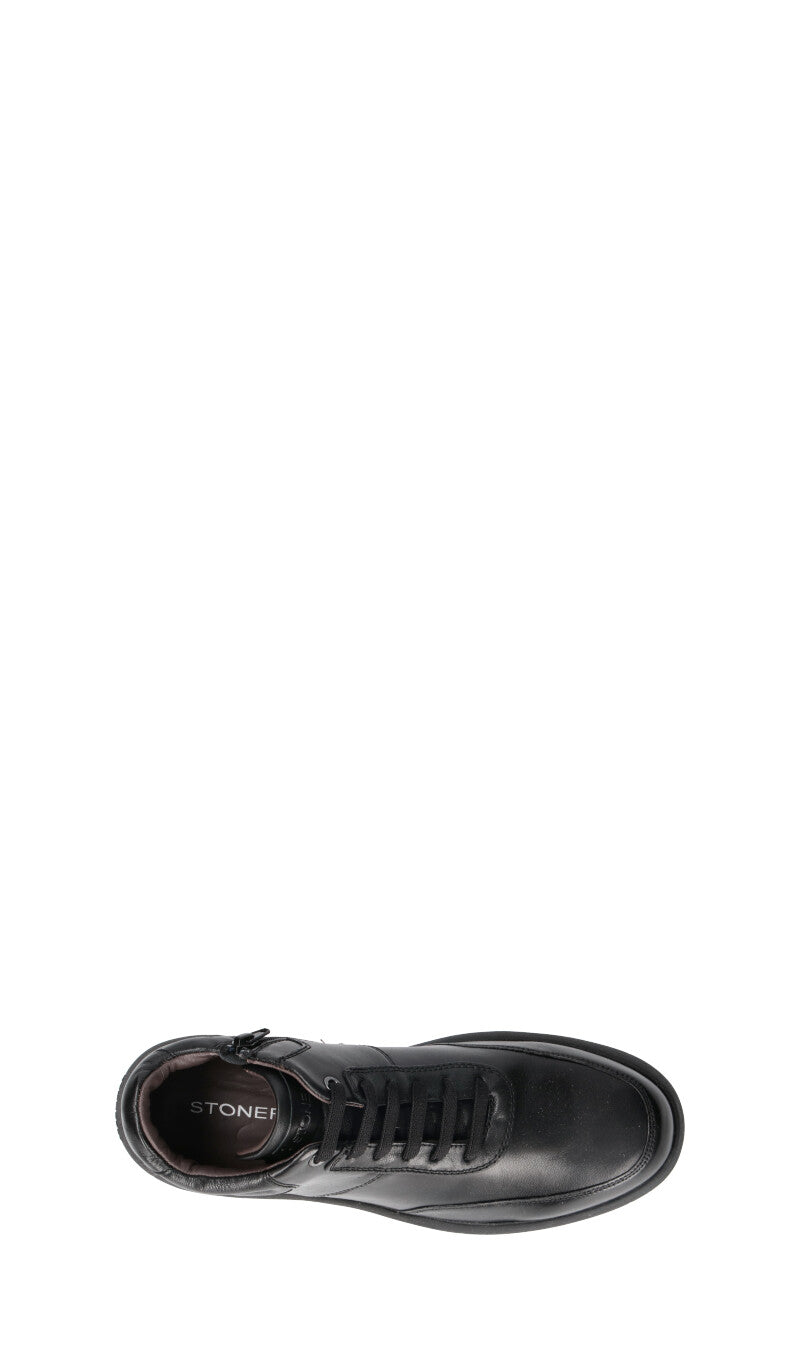 STONEFLY Scarpa comfort uomo nera in pelle