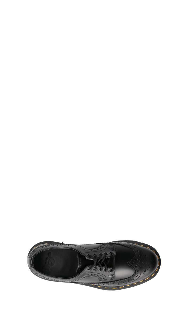 DR. MARTENS Stringata donna nera in pelle