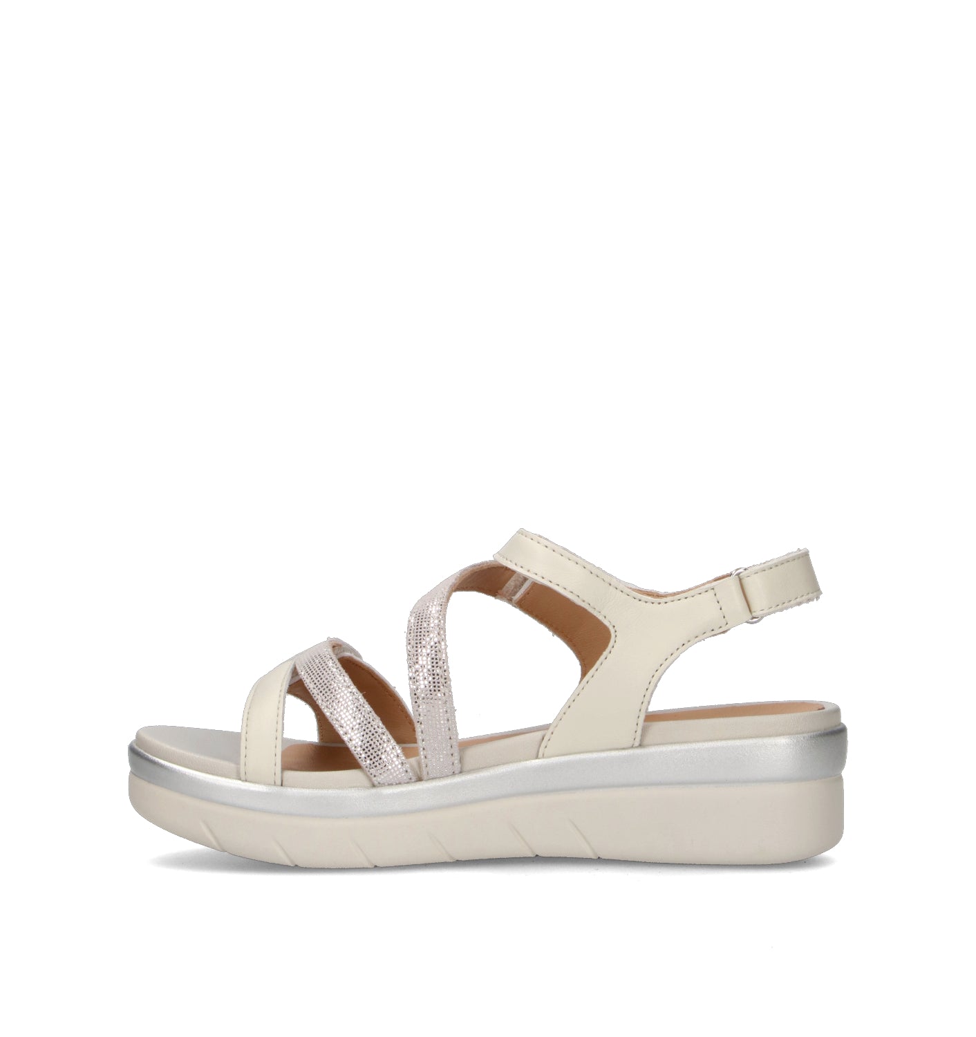 STONEFLY Sandalo donna bianco in pelle