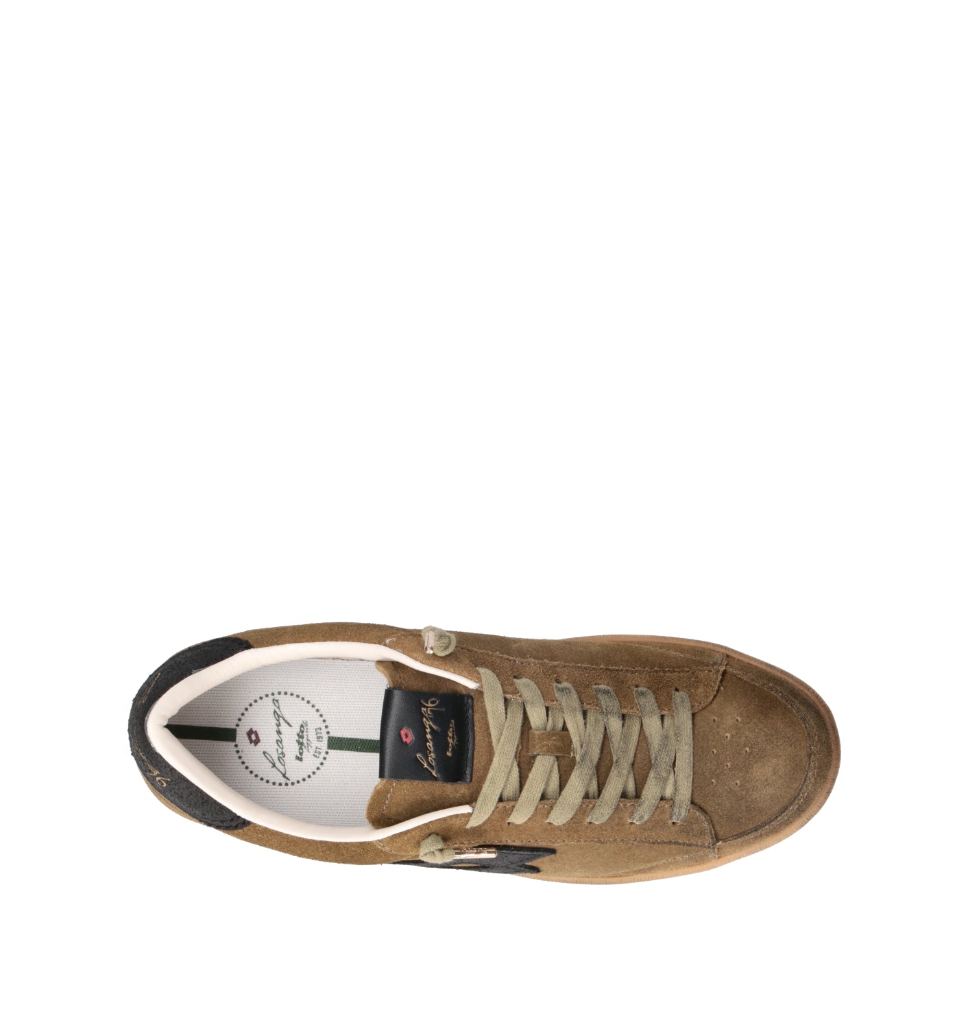 LOTTO LEGGENDA Sneaker uomo oliva in suede