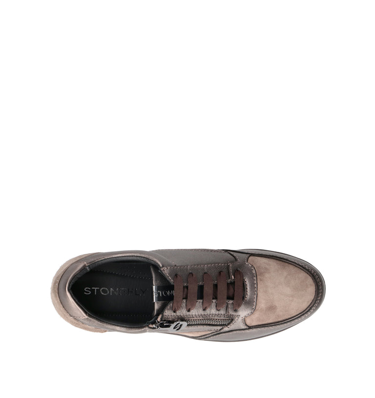 STONEFLY Sneaker donna bronzo