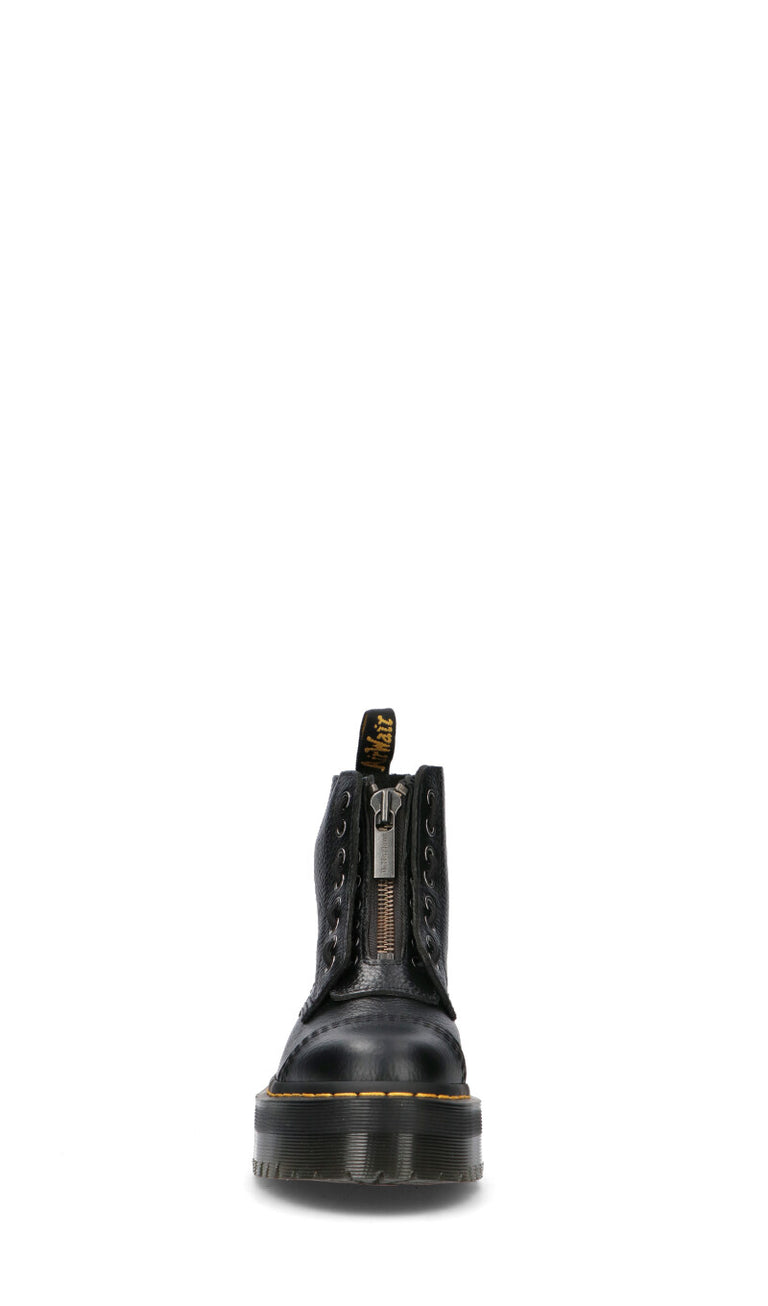 DR. MARTENS Anfibio donna nero in pelle