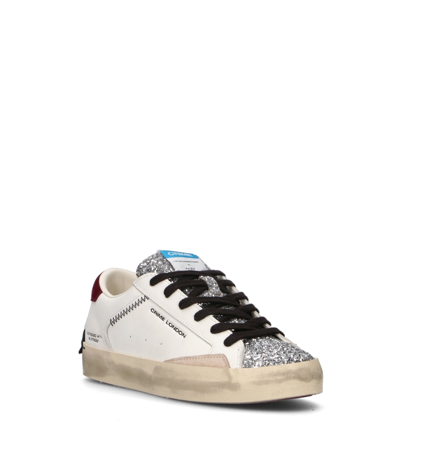 CRIME Sneaker donna bianca