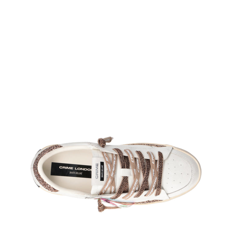 CRIME Sneaker donna bianca
