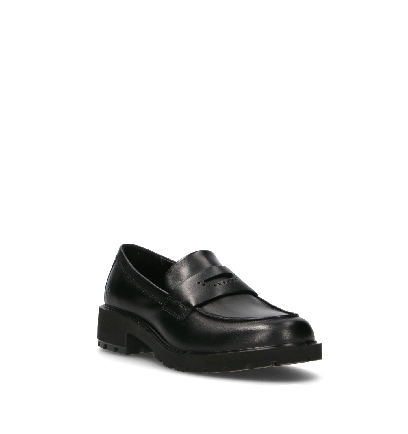 ECCO Mocassino uomo nero in pelle