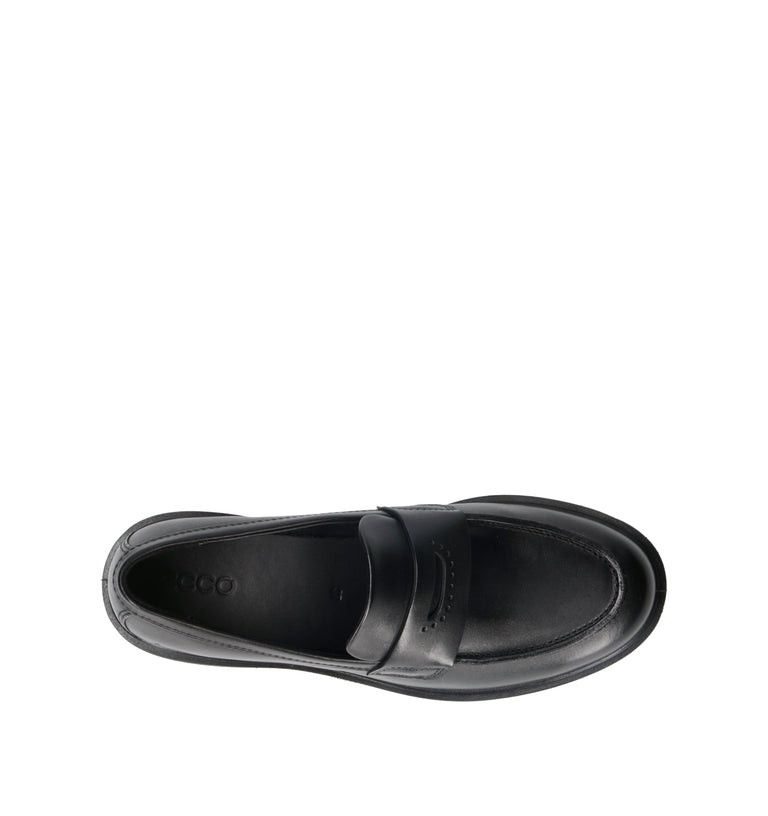 ECCO Mocassino uomo nero in pelle