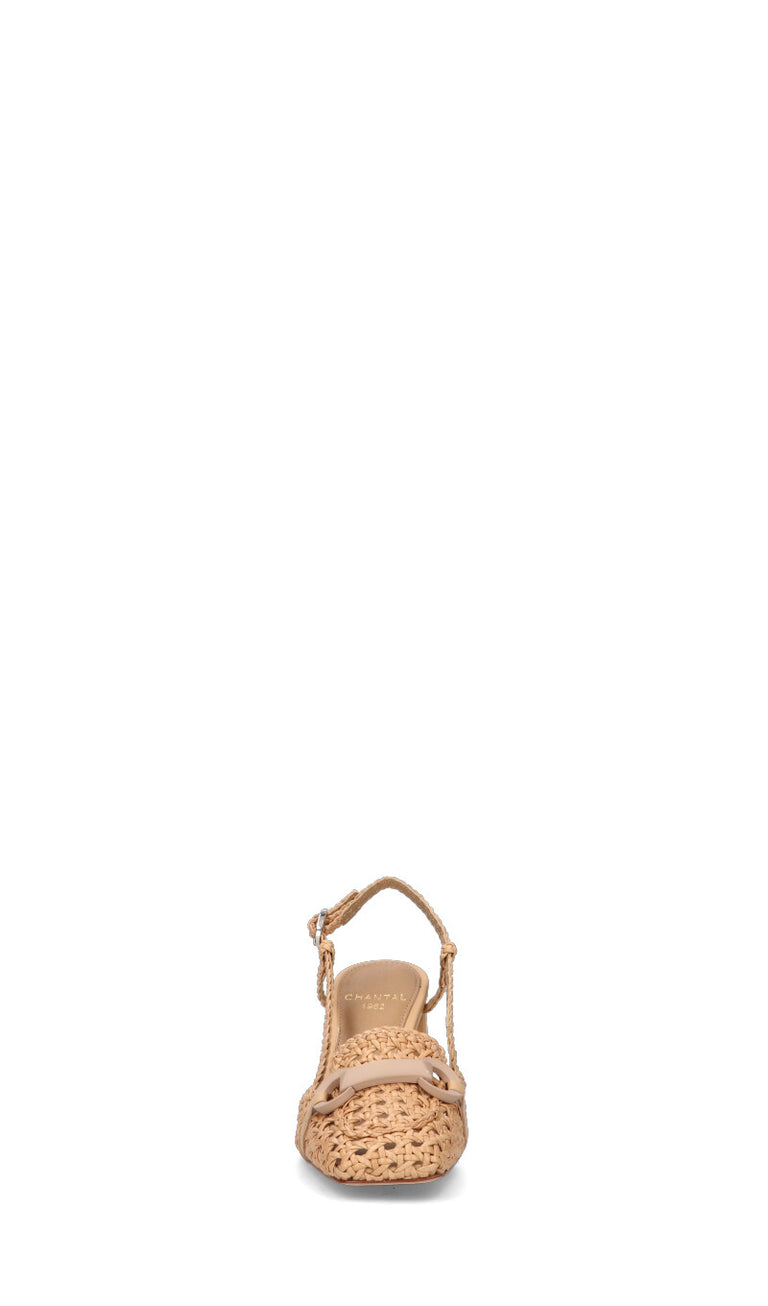 CHANTAL 1962 Slingback donna beige