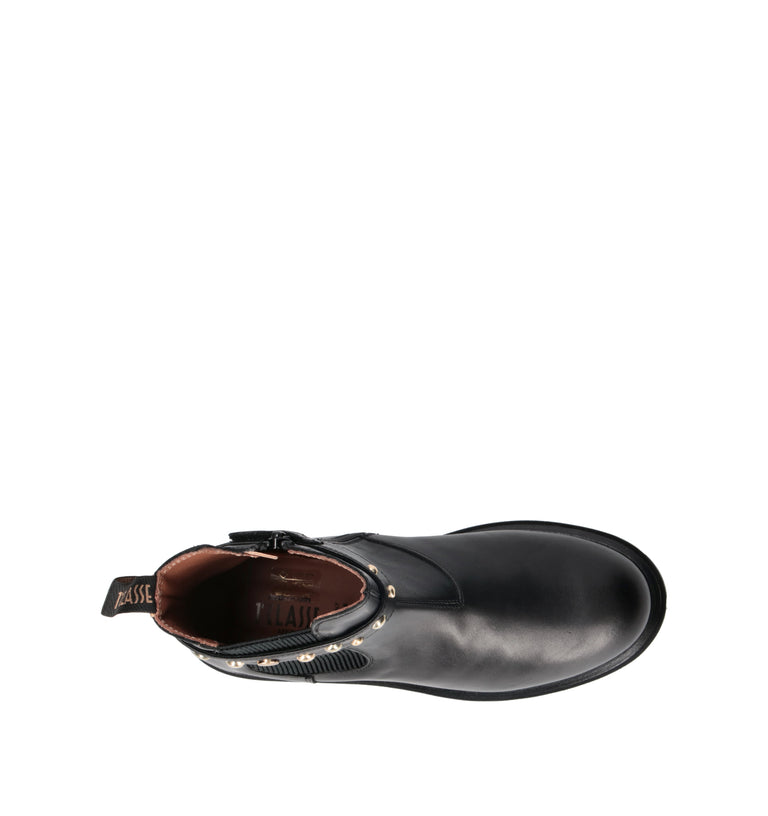 ALVIERO MARTINI Beatles ragazza nero in pelle