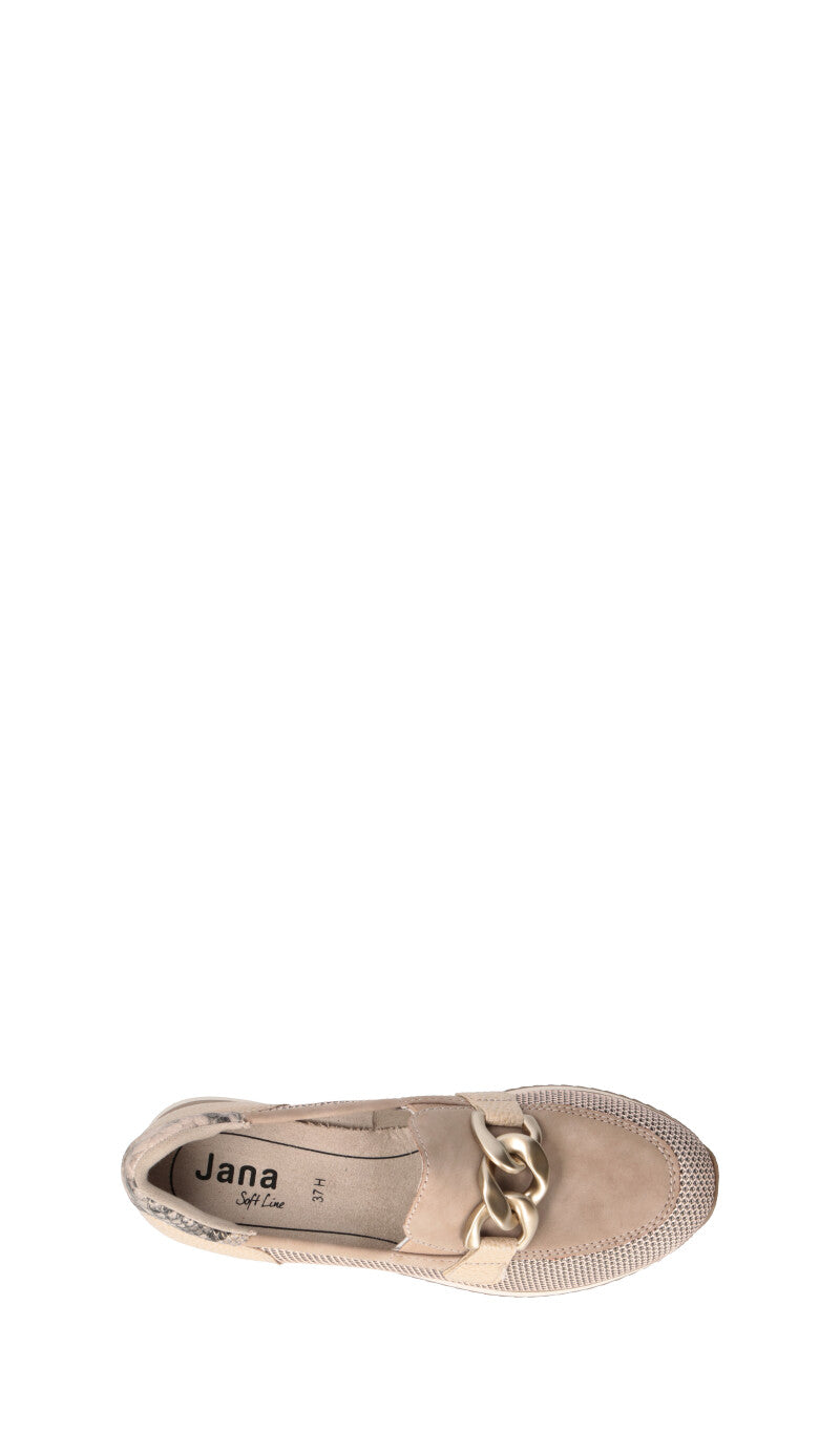 JANA Mocassino donna grigio/beige