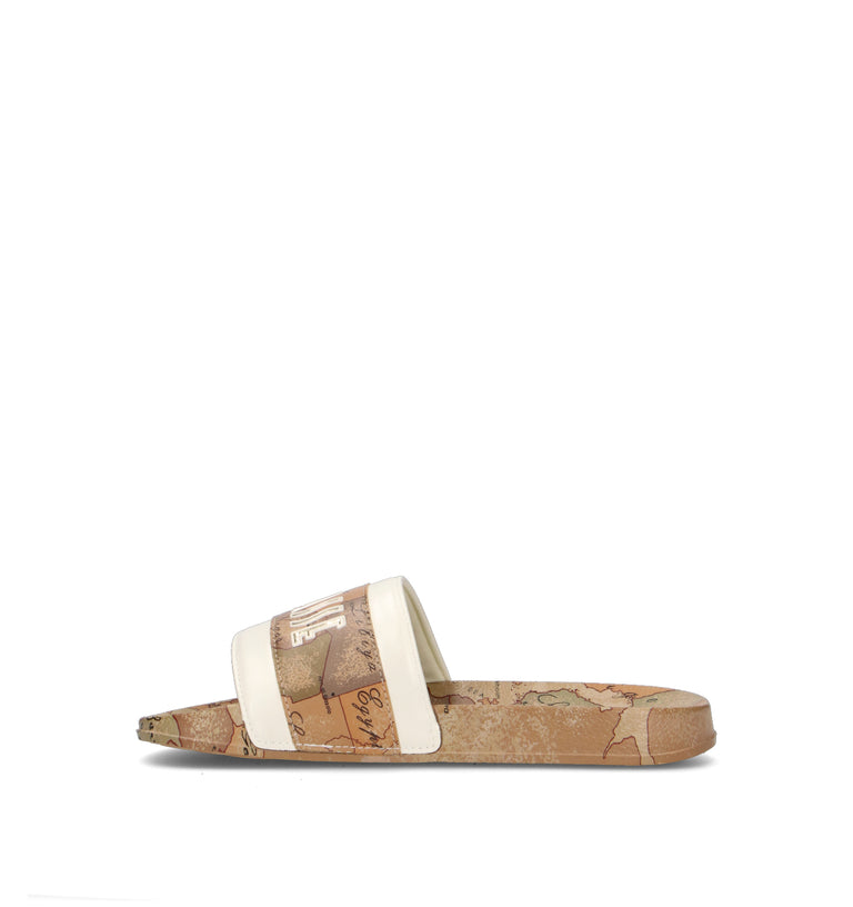 ALVIERO MARTINI Ciabatta ragazza beige