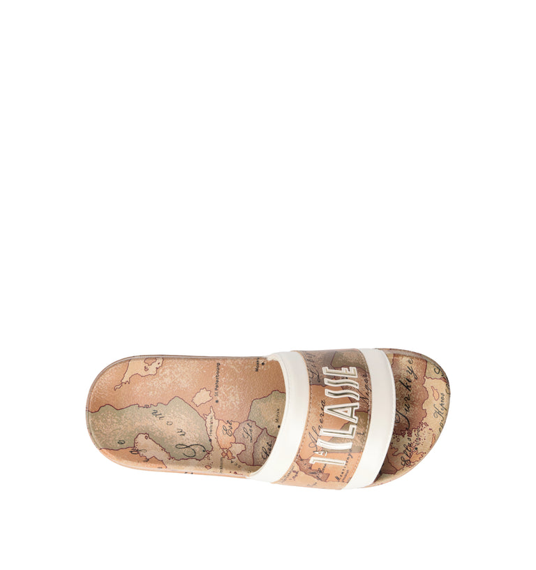ALVIERO MARTINI Ciabatta ragazza beige