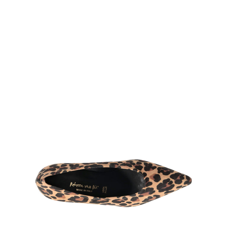 REBECCA VAN DIK Décolleté donna animalier