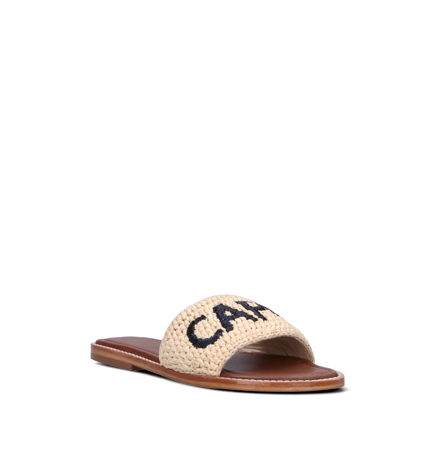 DE SIENA CAPRI Ciabatta donna rafia