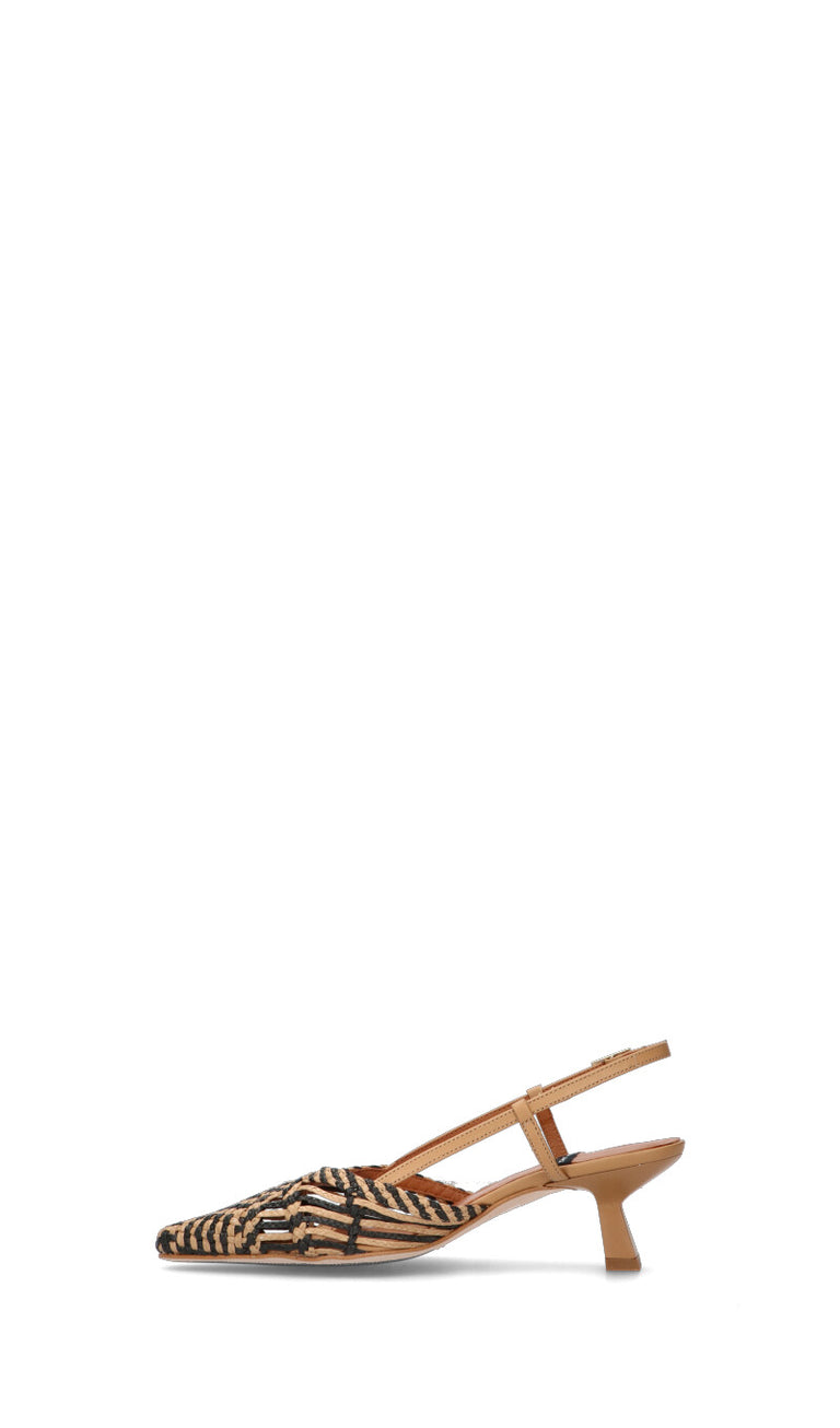 ANGEL ALARCON Slingback donna beige