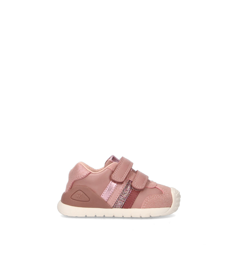 BIOMECANICS Sneaker bimba rosa in pelle