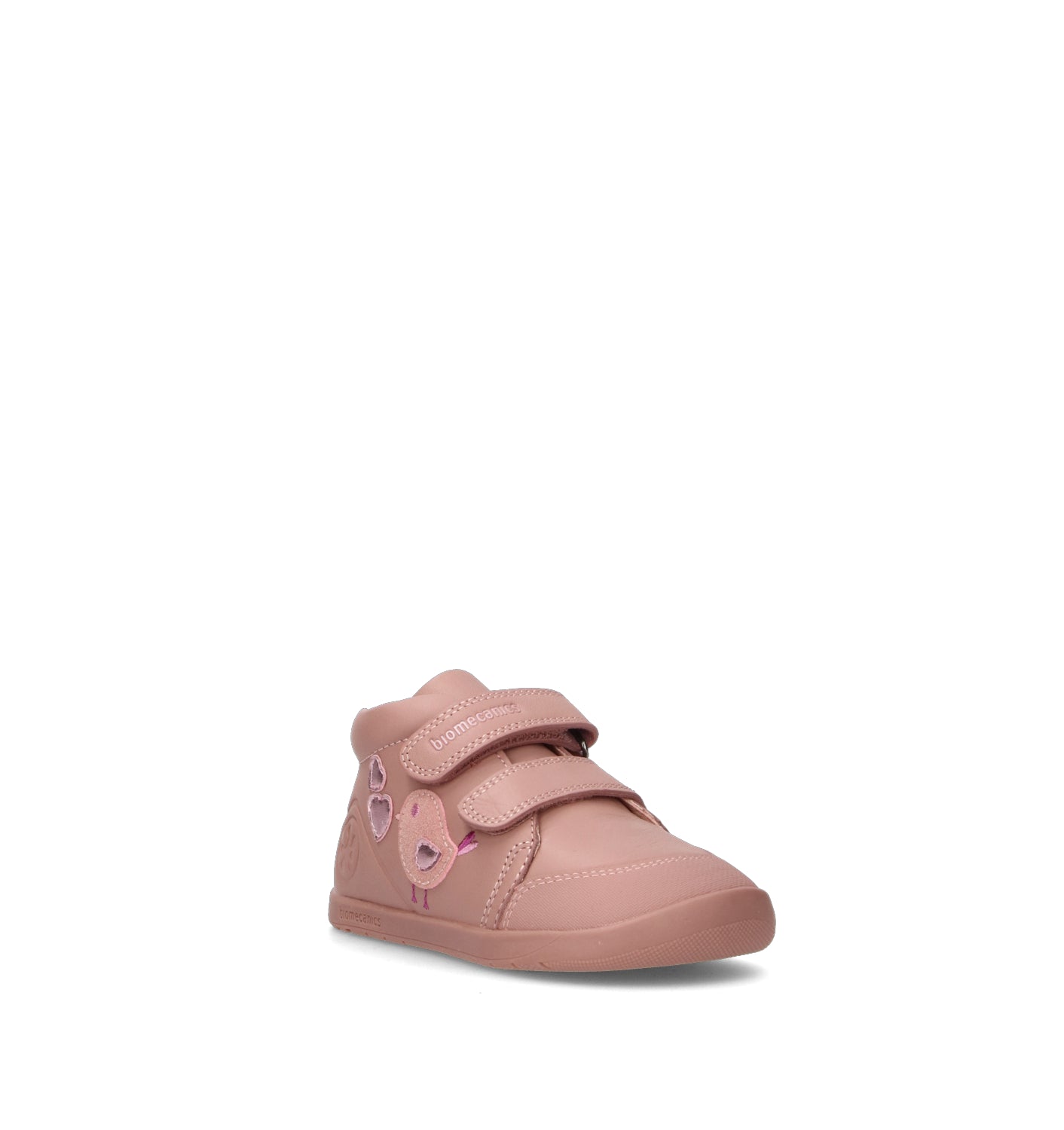 BIOMECANICS Sneaker bimba rosa in pelle