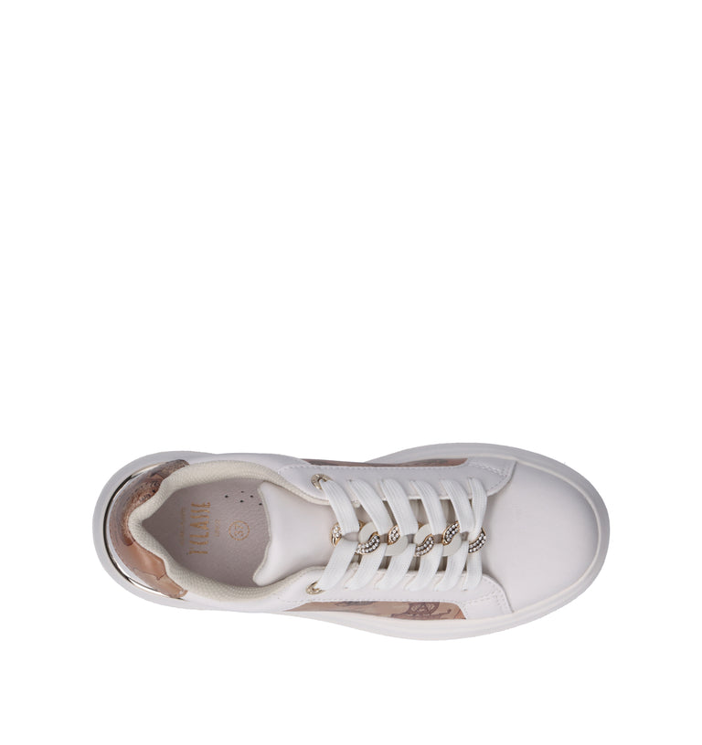 ALVIERO MARTINI Sneaker ragazza bianca