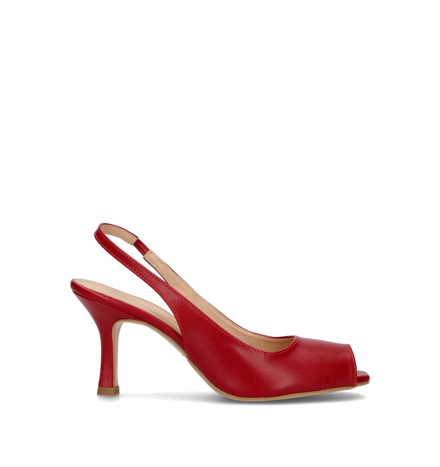 REBECCA VAN DIK Sandalo donna rosso
