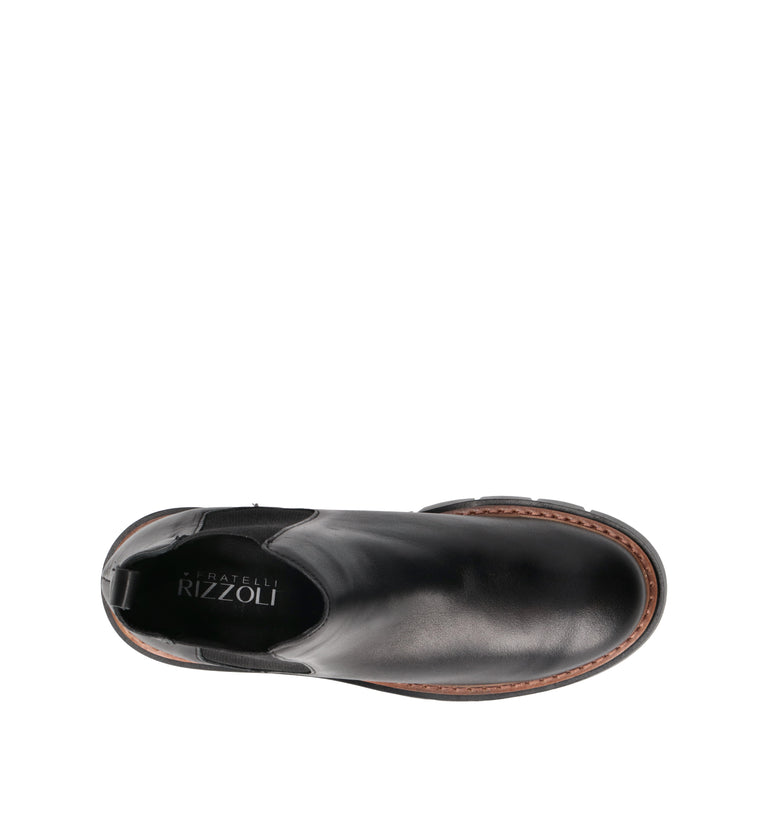 RIZZOLI Beatles donna nero in pelle