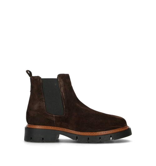 RIZZOLI Tronchetto donna testa di moro in suede