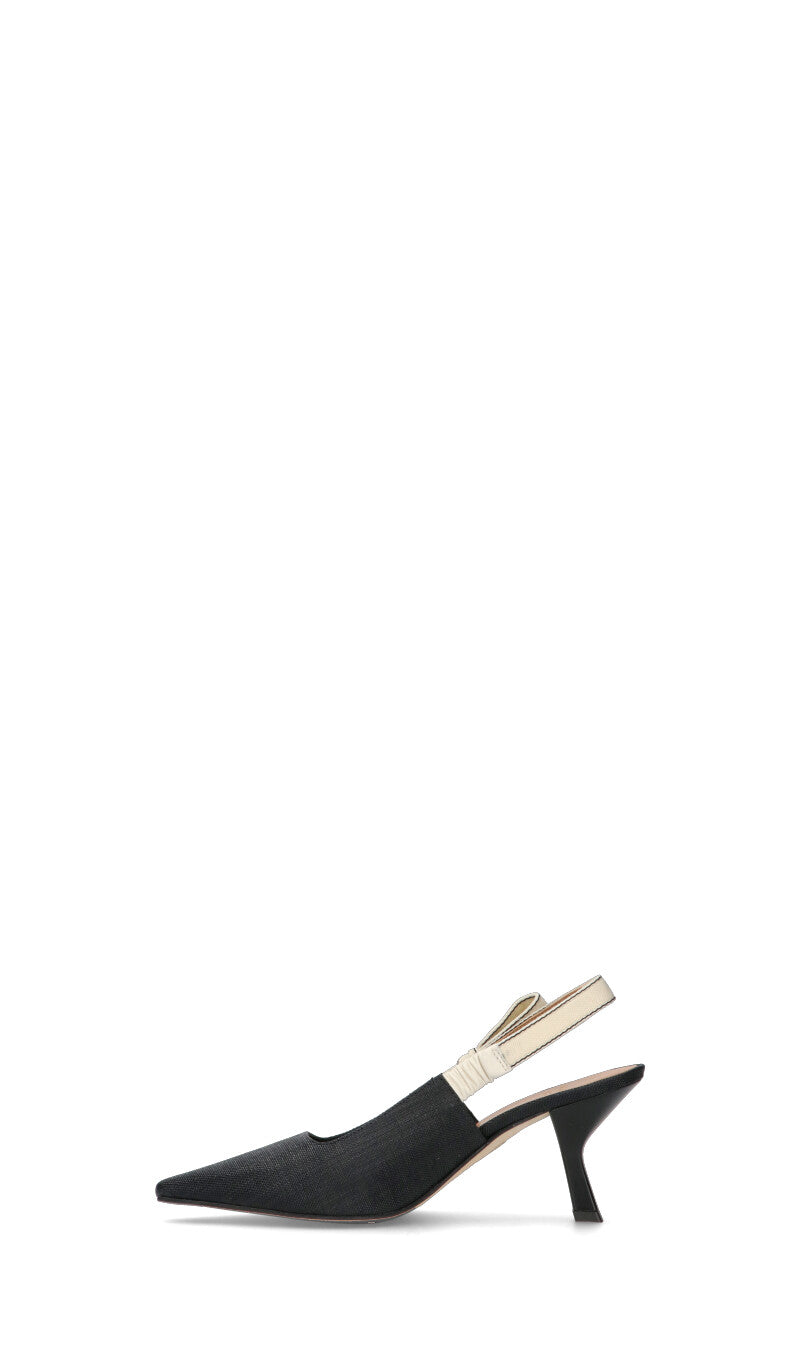 CHANTAL 1962 Slingback donna nera