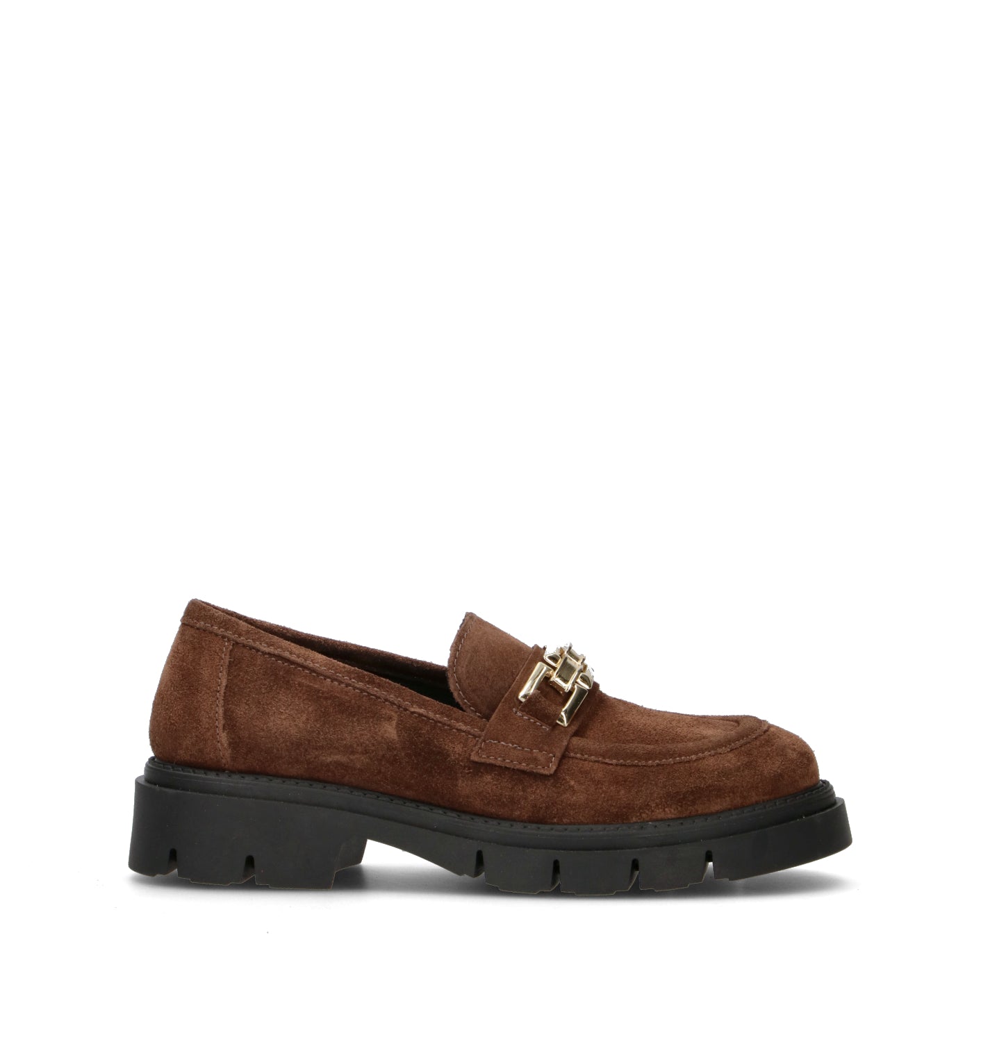 ROSA E ROSA Mocassino donna marrone in suede