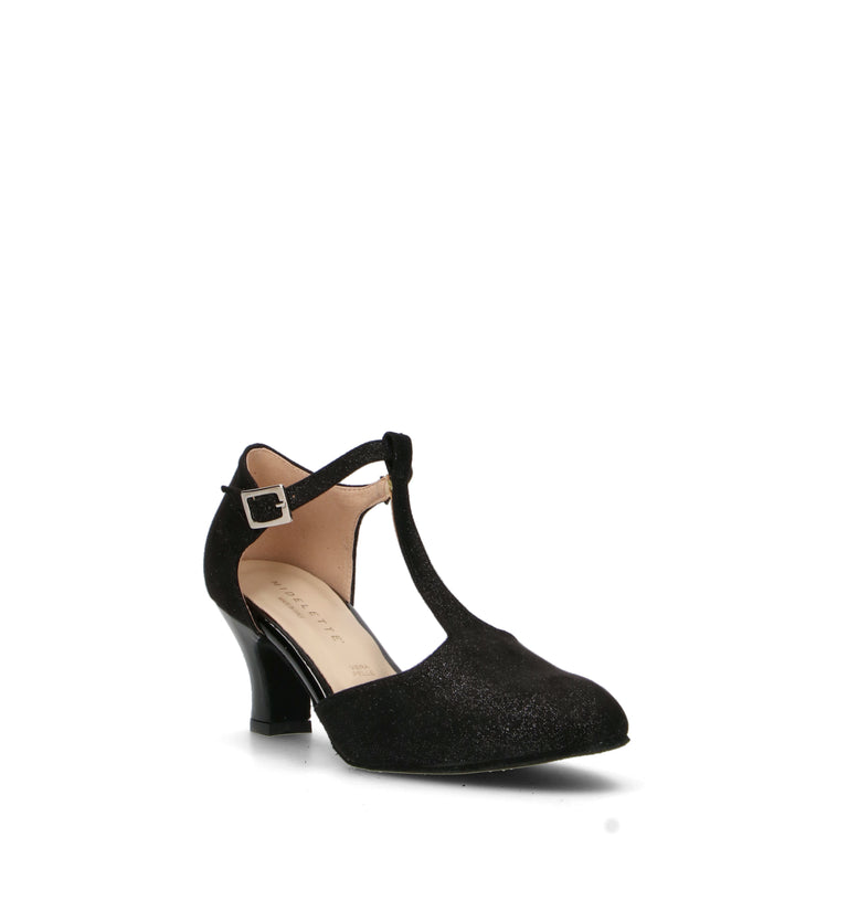 MIDELETTE Décolleté donna nera
