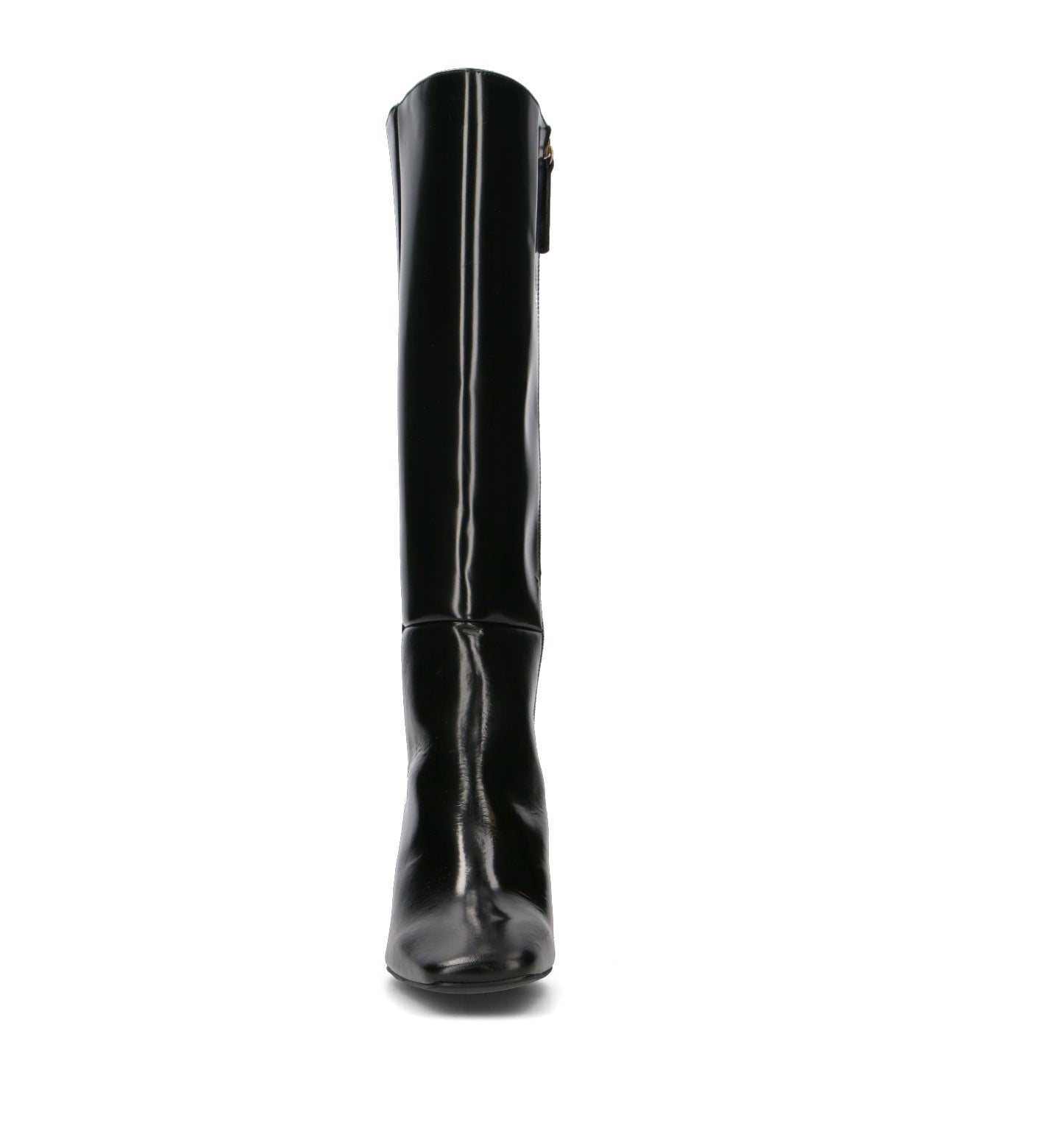 ANGEL ALARCON Stivale donna nero in pelle