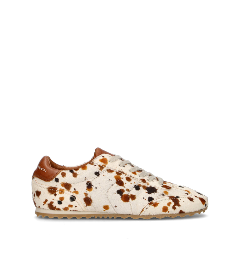 ANGEL ALARCON Sneaker donna bianca in cavallino