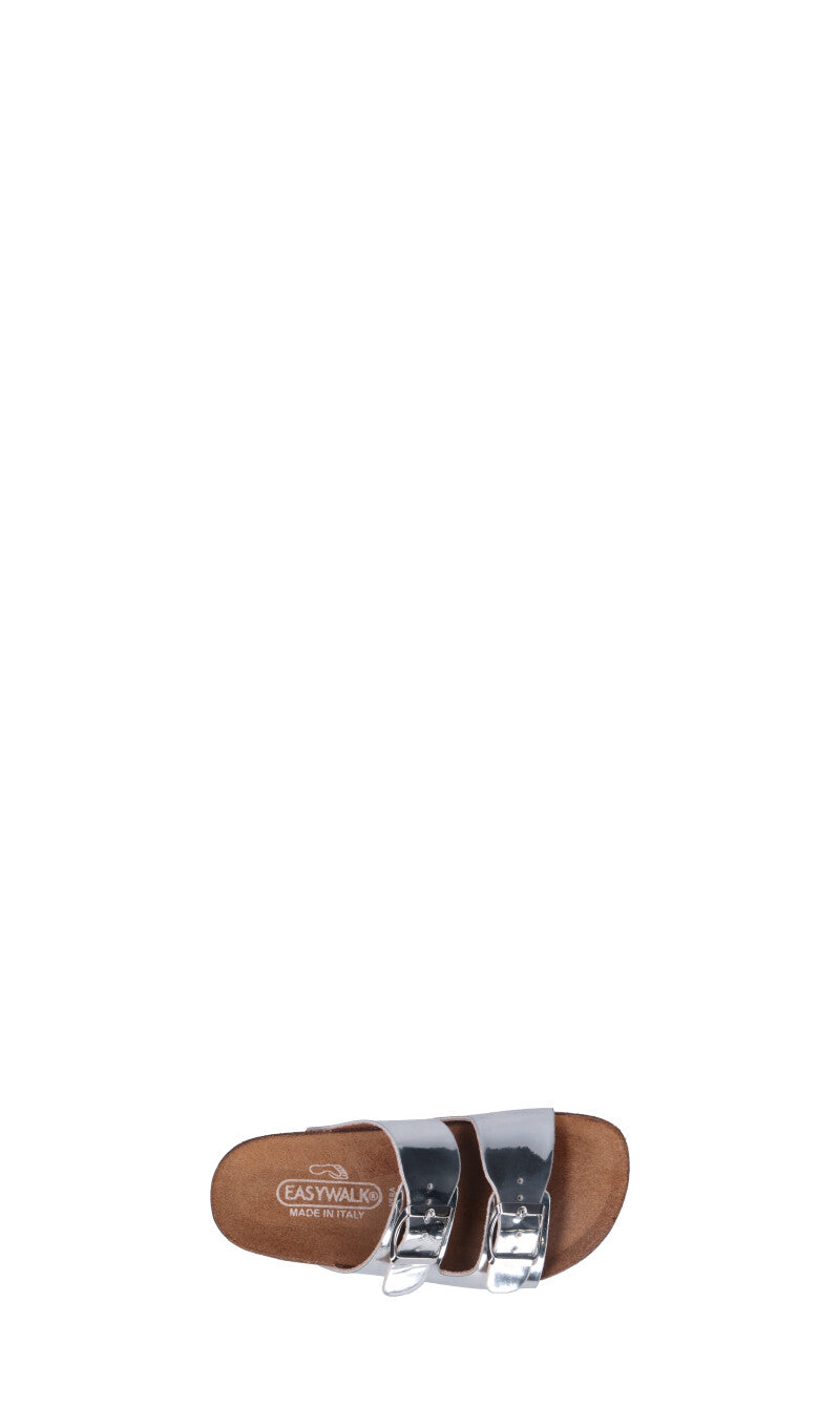 EASY WALK Ciabatta bimba argento