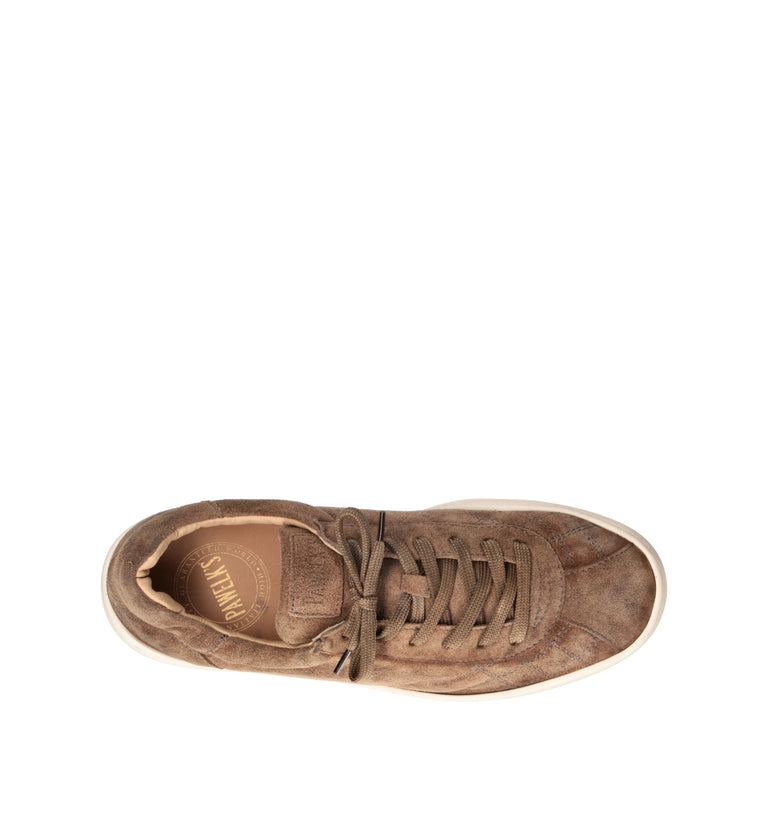 PAWELK'S Sneaker uomo marrone in suede