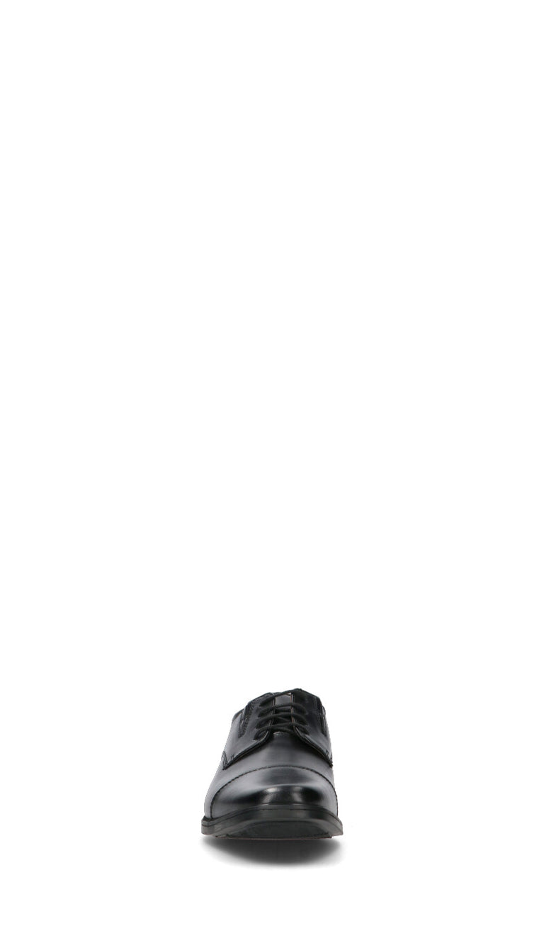 CLARKS ESSENTIALS Stringata uomo nera in pelle