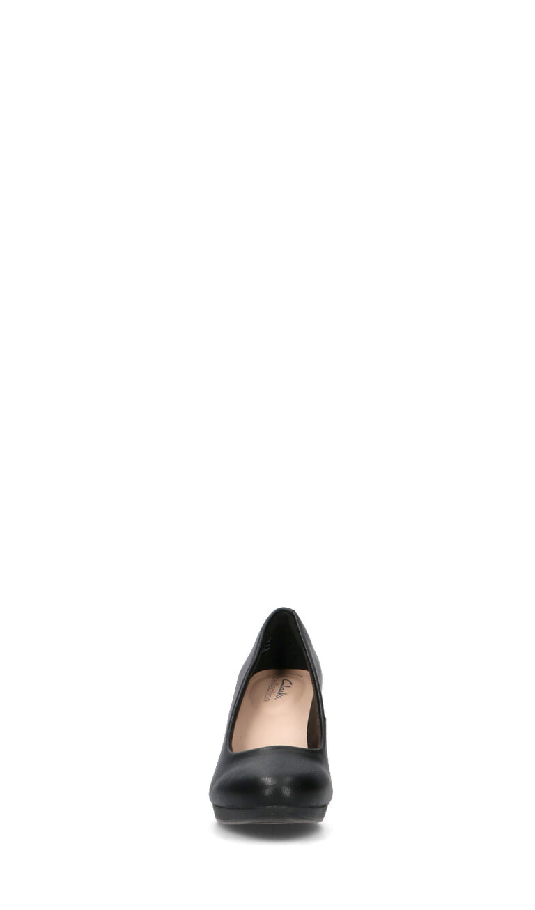 CLARKS ESSENTIALS Décolleté donna nera in pelle