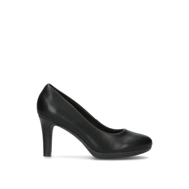 CLARKS ESSENTIALS Décolleté donna nera in pelle