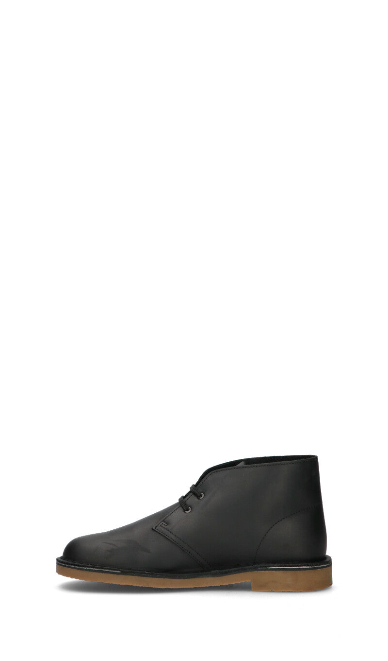 CLARKS ESSENTIALS Polacco uomo nero in pelle