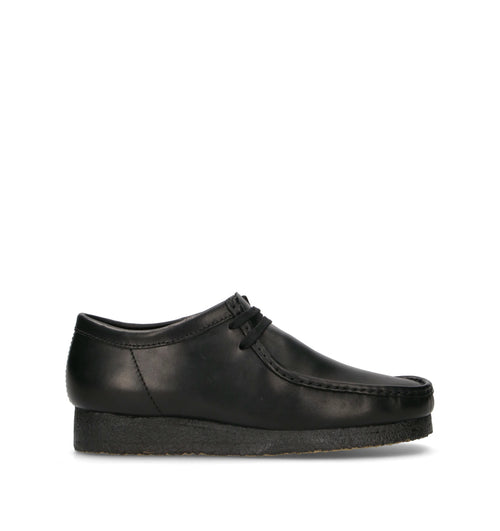 CLARKS ORIGINALS WALLABEE Mocassino uomo nero in pelle