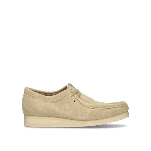 CLARKS ORIGINALS WALLABEE stringata uomo maple in suede