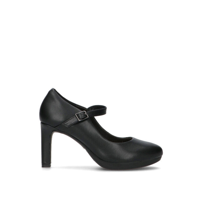 CLARKS ESSENTIALS Décolleté donna nera in pelle