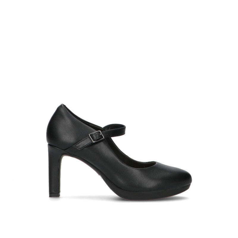 CLARKS ESSENTIALS Décolleté donna nera in pelle