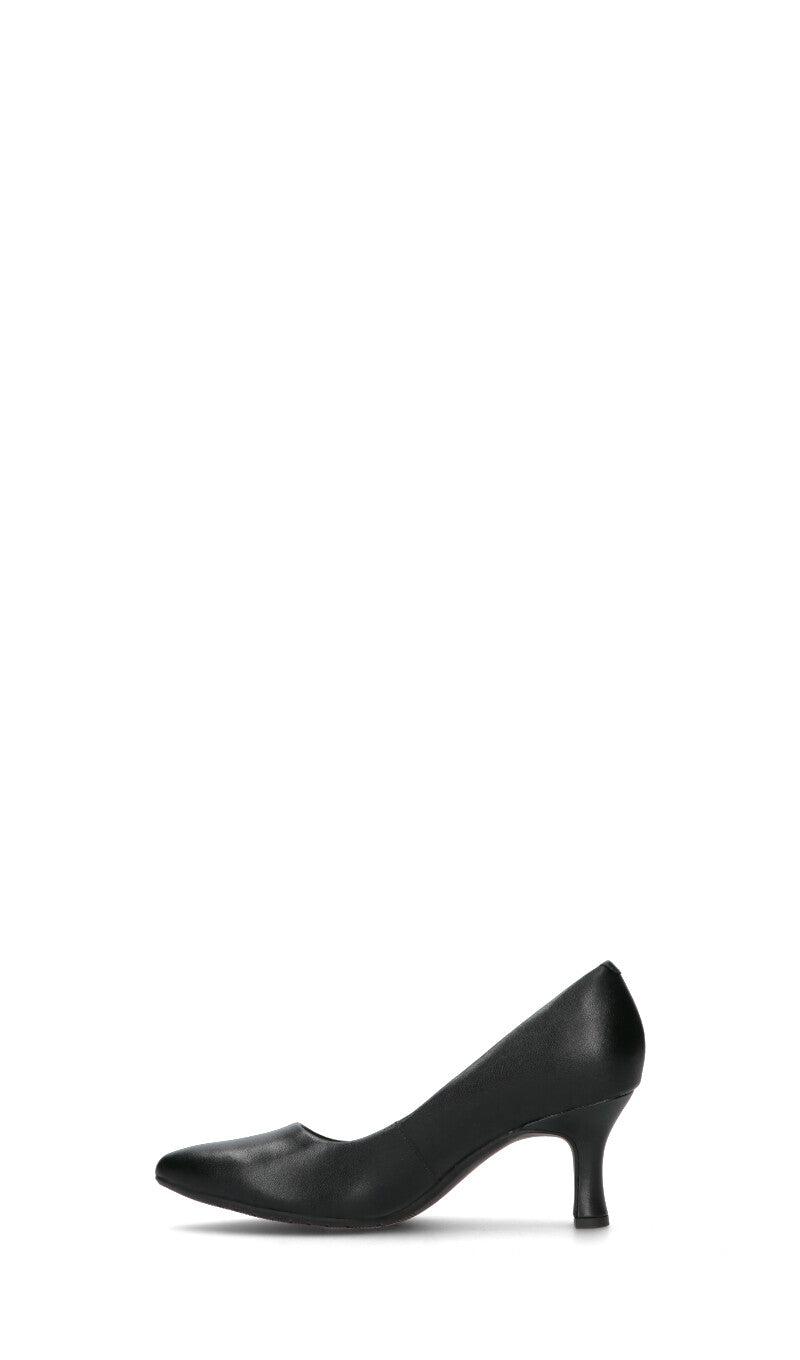 CLARKS ESSENTIALS Décolleté donna nera in pelle