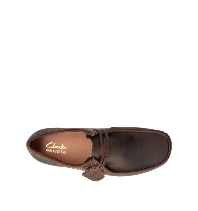 CLARKS EVO Mocassino uomo marrone in pelle