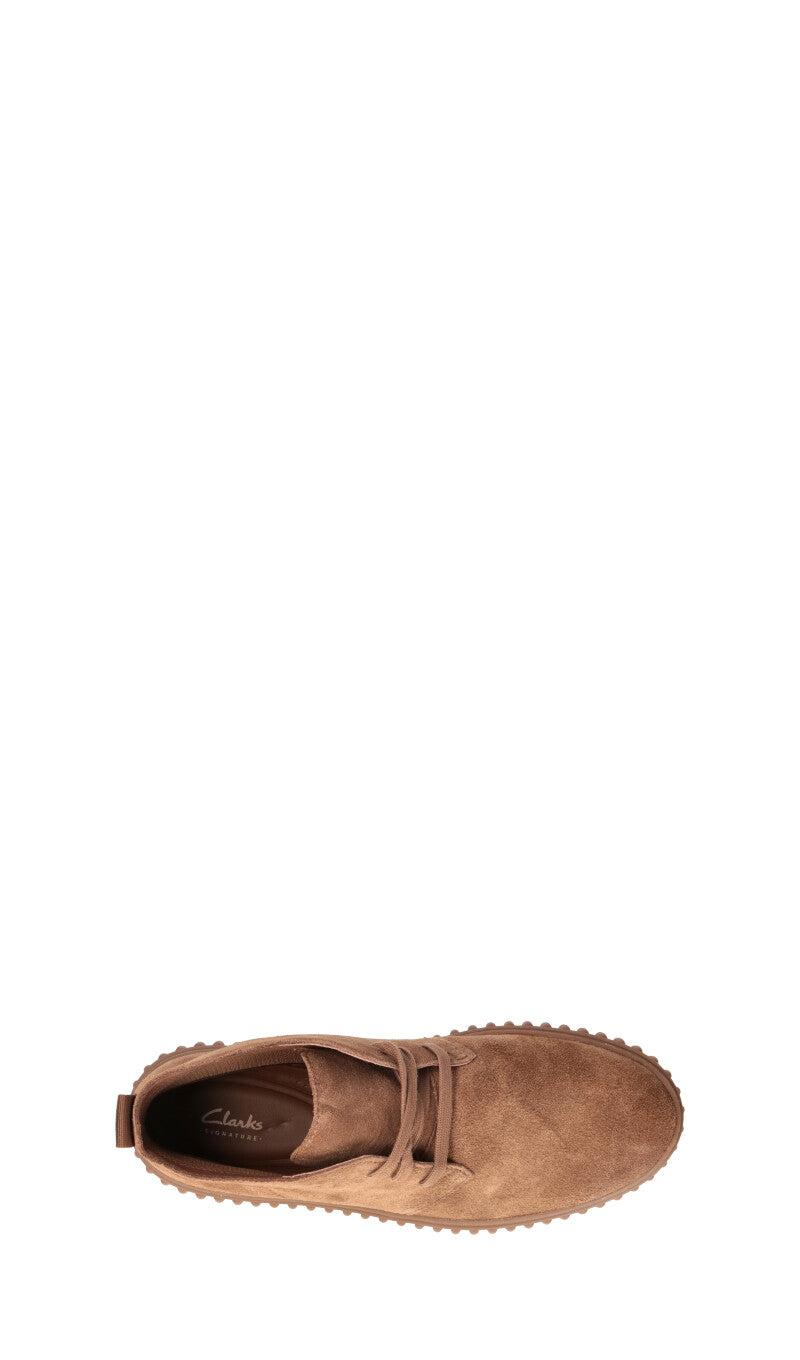 CLARKS CORE Polacco uomo cognac in suede