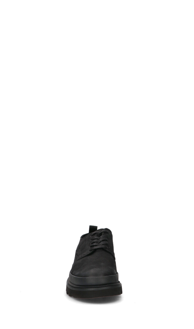 CLARKS CORE Stringata uomo nera in pelle