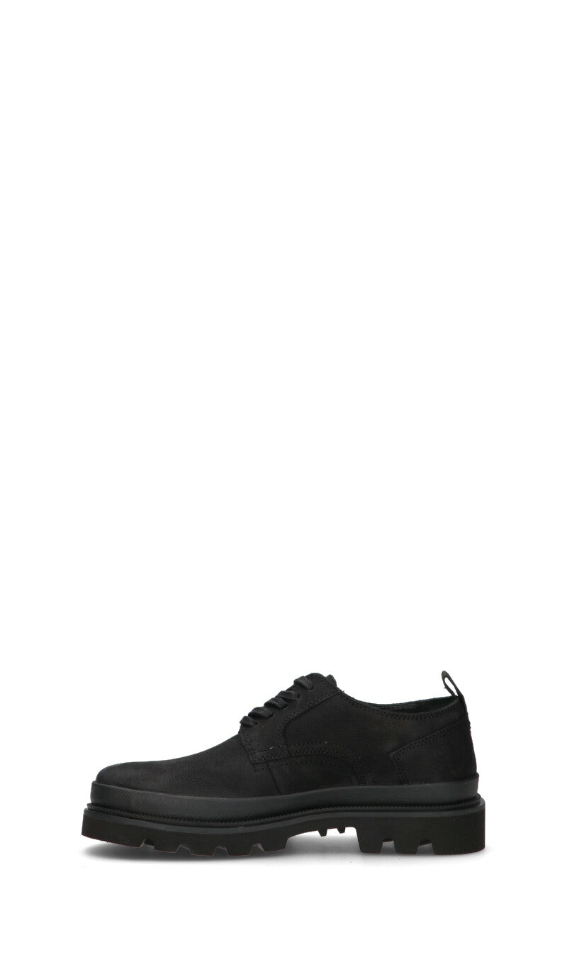 CLARKS CORE Stringata uomo nera in pelle