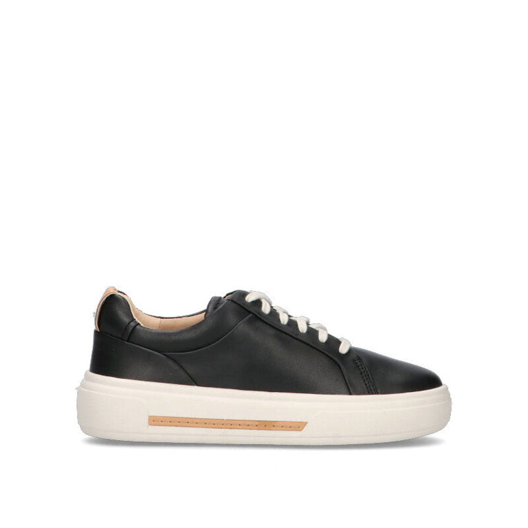CLARKS CORE Sneaker donna nera in pelle
